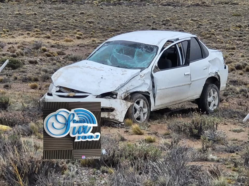 Iba A Pico Truncado Perdi El Control De Su Auto Y Volc La Opini N