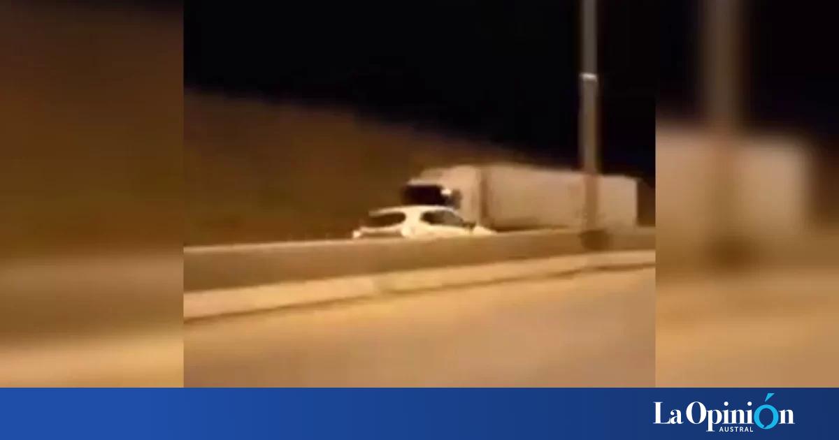 Un conductor manejó a contramano a alta velocidad en Ruta 3 No guacho