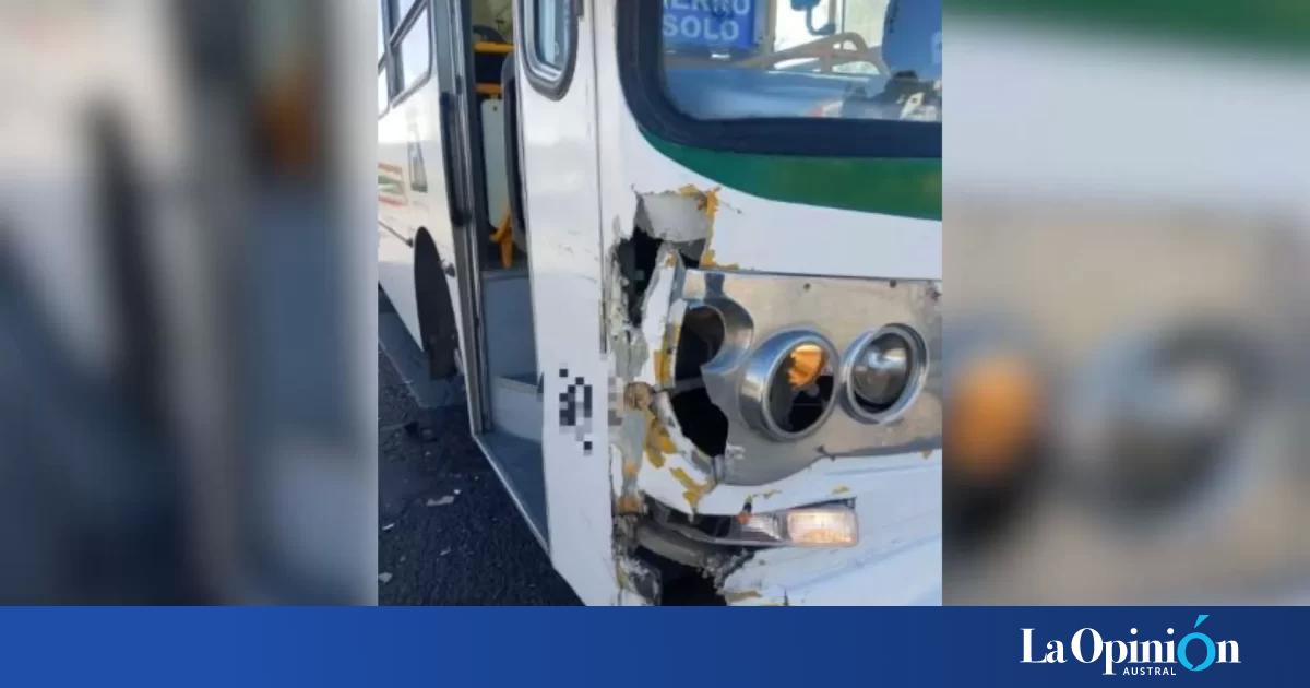 Fuerte Choque Entre Un Auto Y Un Colectivo Entre Avenidas La Opin N