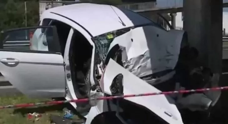 Un Hombre Muri Al Chocar Su Auto Contra Una Columna En La Panamericana