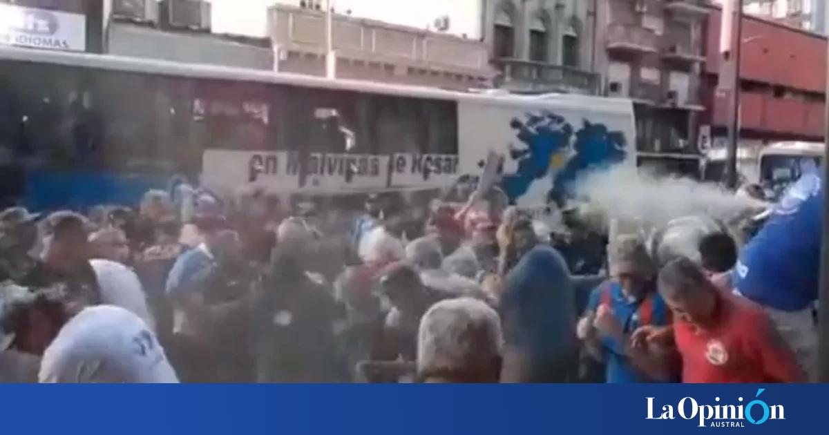 Video Así fue la represión a los ex combatientes de Malvinas que