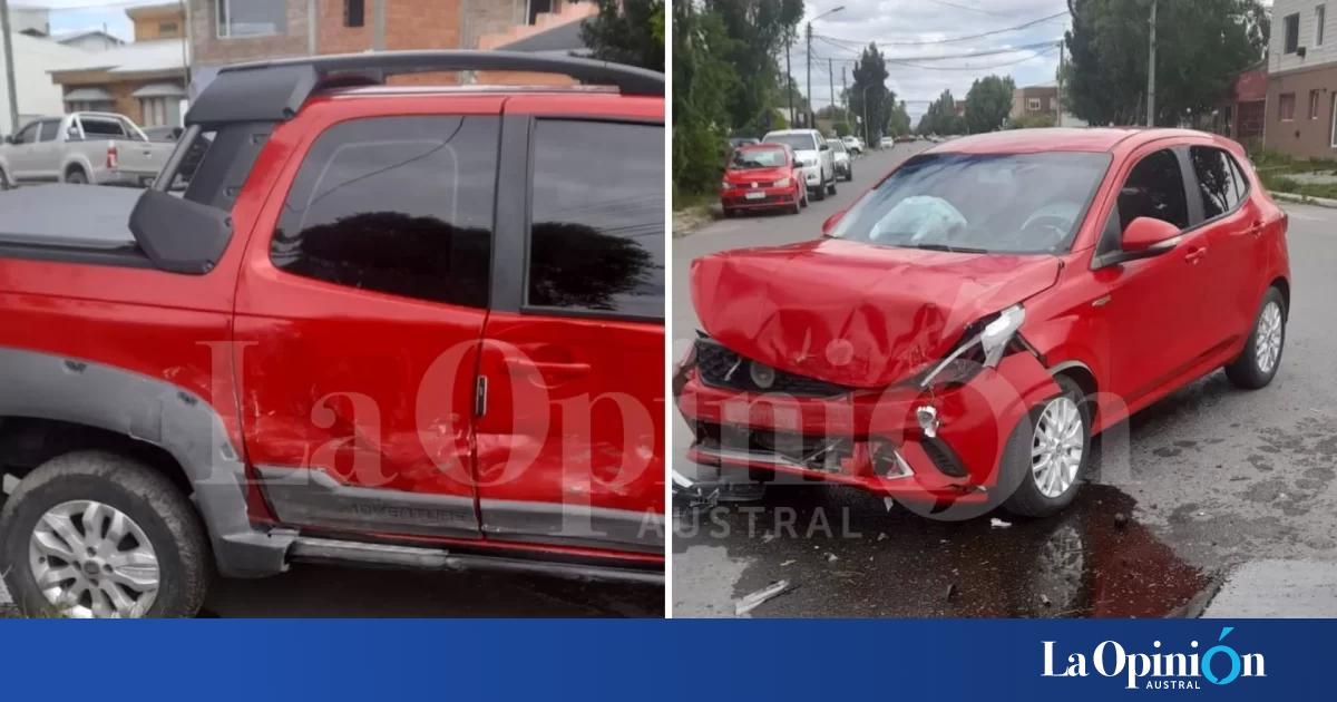 Fuerte choque en una transitada esquina de Río Gallegos una persona