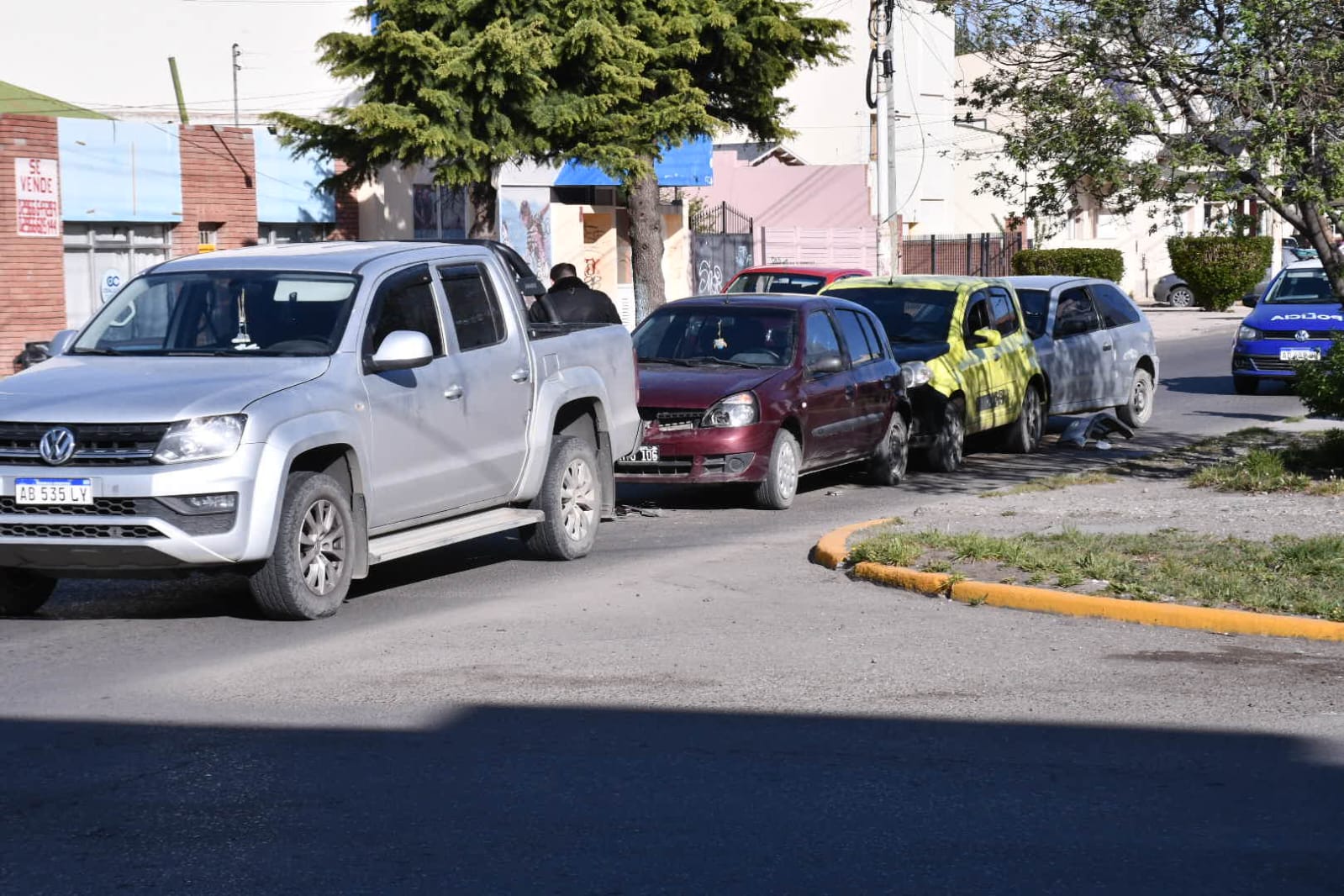 Choque En Cadena En La Zona C Ntrica De R O Gallegos Hay Veh Culos