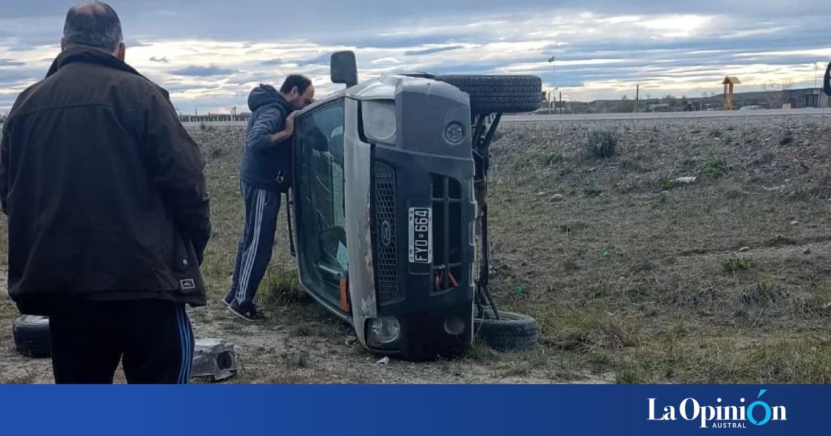 Grave vuelco en Ruta 3 camino a Chimen Aike La Opinión Austral