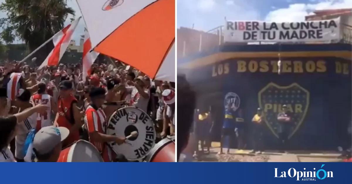 Así se vive la previa del superclásico River Boca en el monumental