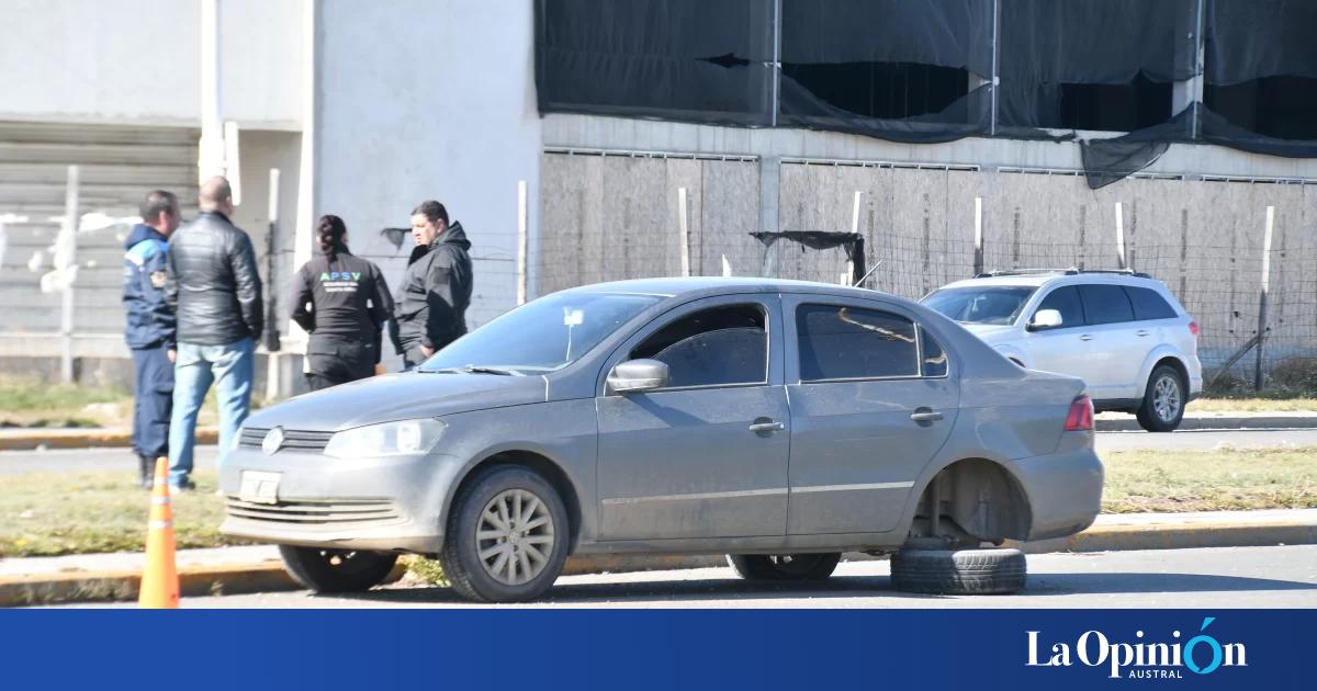 Fuerte choque en la esquina de la Av Gregores y Dean Funes de Río