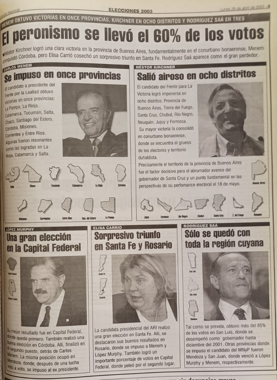 A 20 años de Néstor Kirchner rumbo a la presidencia: “La historia le va ...