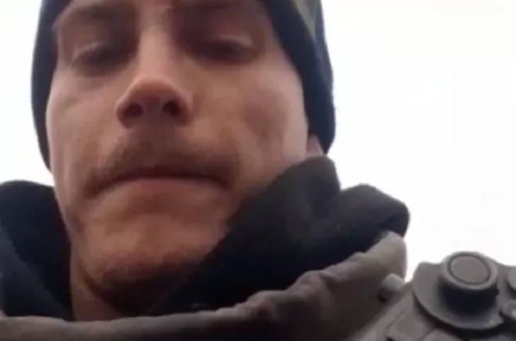 Video. “El Rusito” Levchenko, el neonazi que fue condenado en Mar del Plata ahora combate en Ucrania 