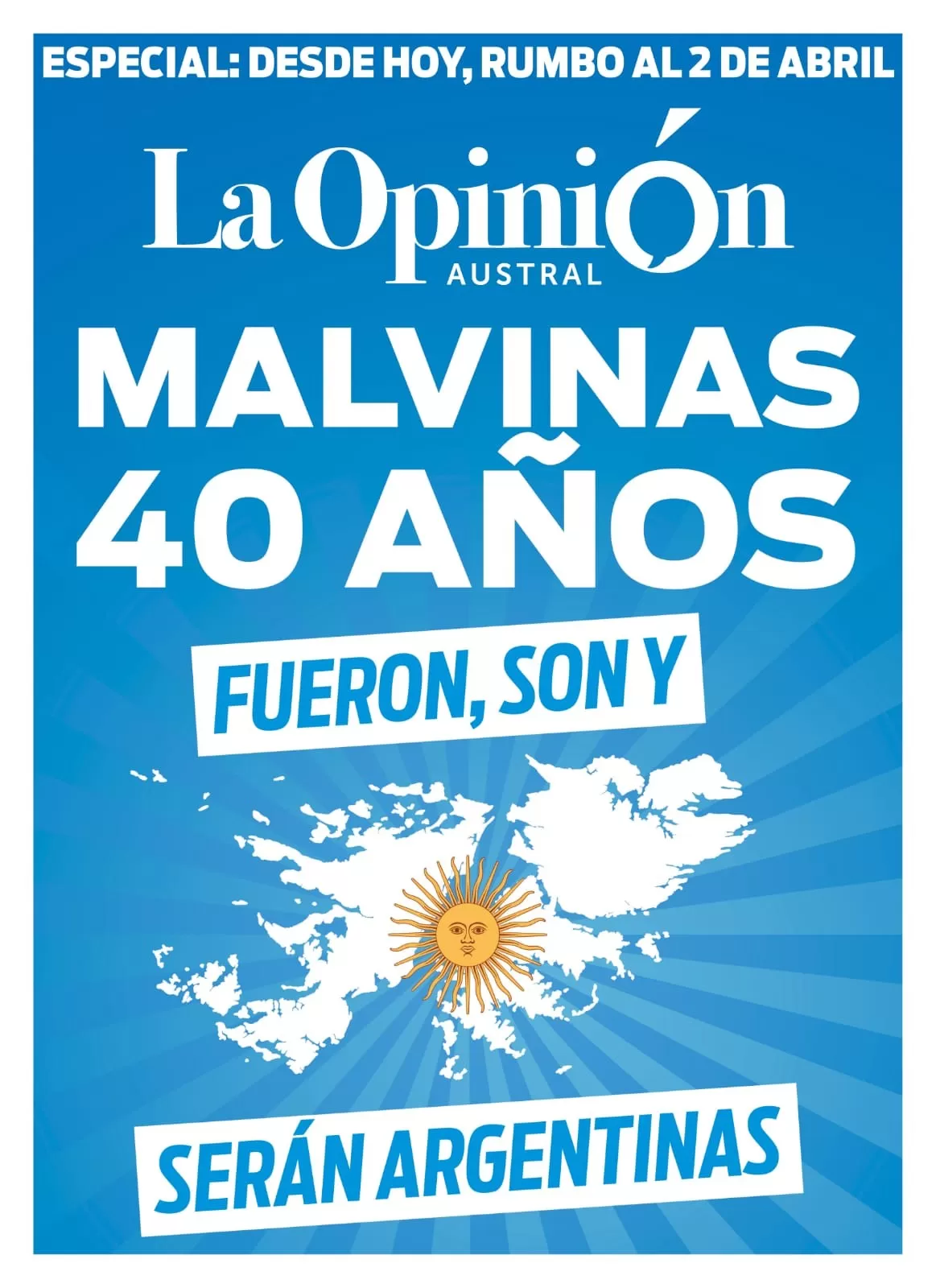 40 años! Malvinas Argentinas para siempre - Vamos!