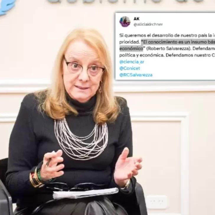 Alicia: “Si queremos el desarrollo del país, la investigación debe ser prioridad”