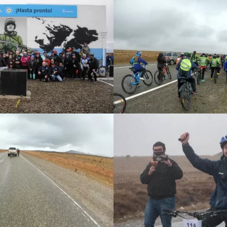 Desde adentro: Así vivimos la bicicleteada hasta Monte Aymond en homenaje a los 40 años de Malvinas Desde adentro: Así vivimos la bicicleteada hasta Monte Aymond en homenaje a los 40 años de Malvinas