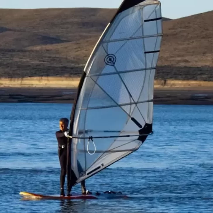 Billy Zeballos habló sobre el windsurf, un deporte para todas las edades