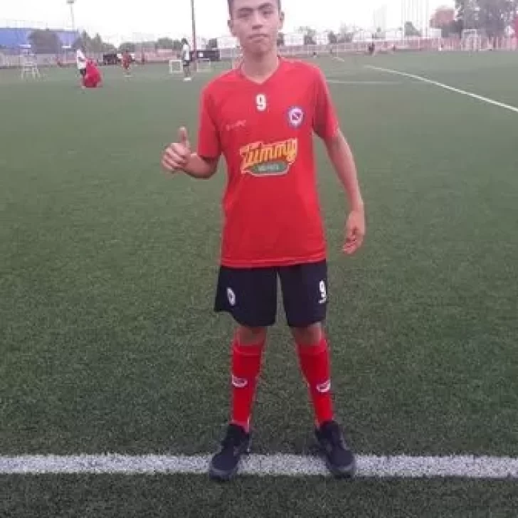 Sueña en grande: Francisco Delgado de Puerto Deseado entrena en la 8° de Argentinos Juniors