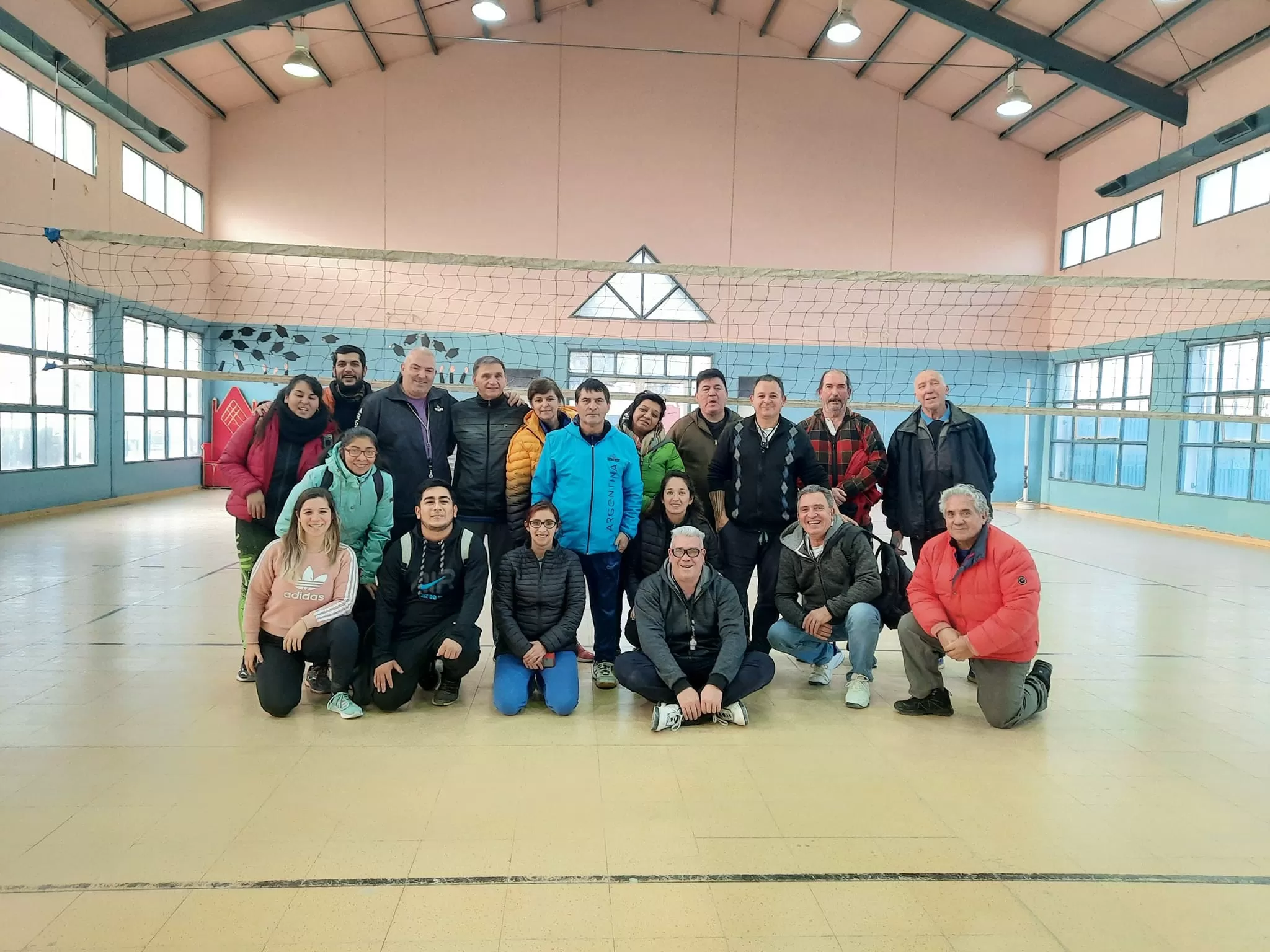 El referente del newcom Patricio Kaiser brindó cursos de arbitraje en Chubut: “Me voy feliz por la participación de la juventud”