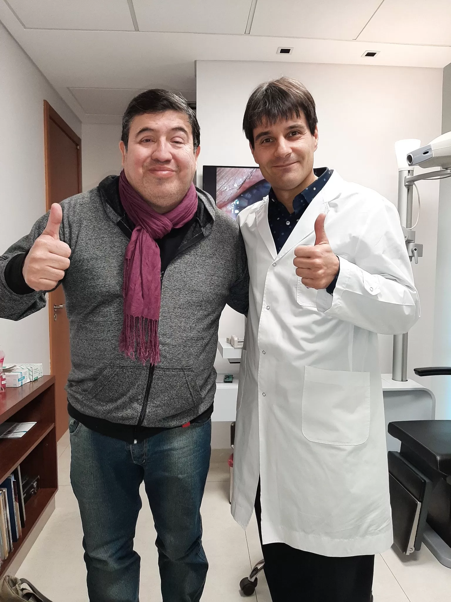 Emotivo: Lo trasplantaron de las córneas y recuperó la visión Emotivo: Lo trasplantaron de las córneas y recuperó la visión