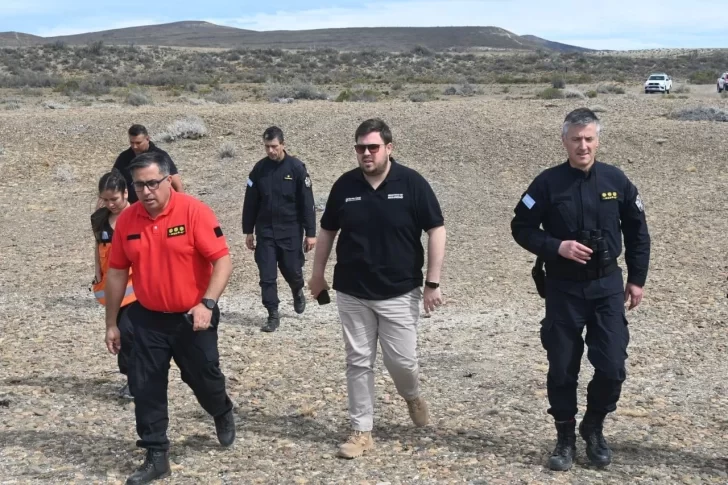 Autoridades viajaron a San Julián para seguir buscando a Gabriel Barrientos