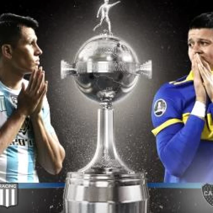 Racing recibe hoy a Boca por la vuelta de La Libertadores: hora, TV y formaciones