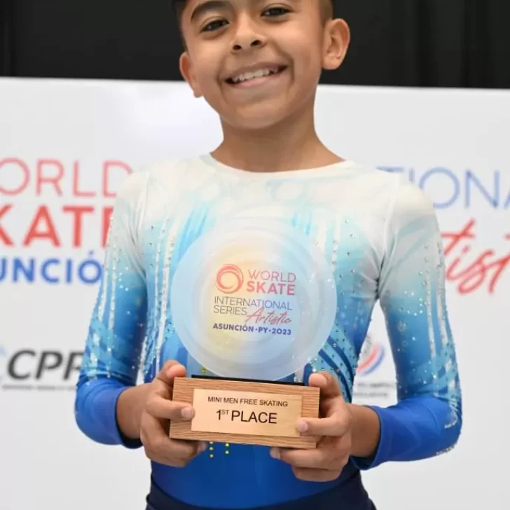 De Caleta Olivia al mundo: Santiago Rearte es campeón mundial de patín De Caleta Olivia al mundo: Santiago Rearte es campeón mundial de patín