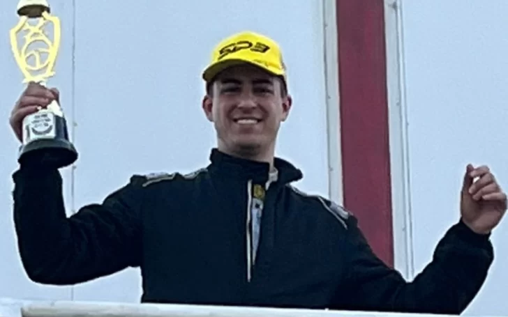 El riogalleguense Ayrton Gardoqui, al podio de la 4ta. fecha de la SP3 en Concepción
