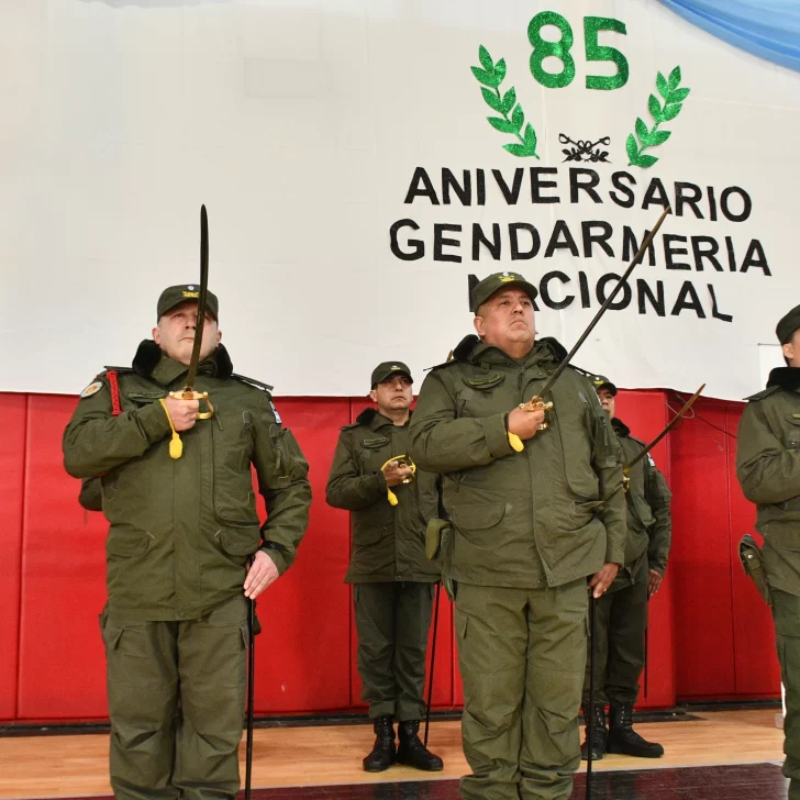 La Región VII celebró los 85 años de la creación de Gendarmería