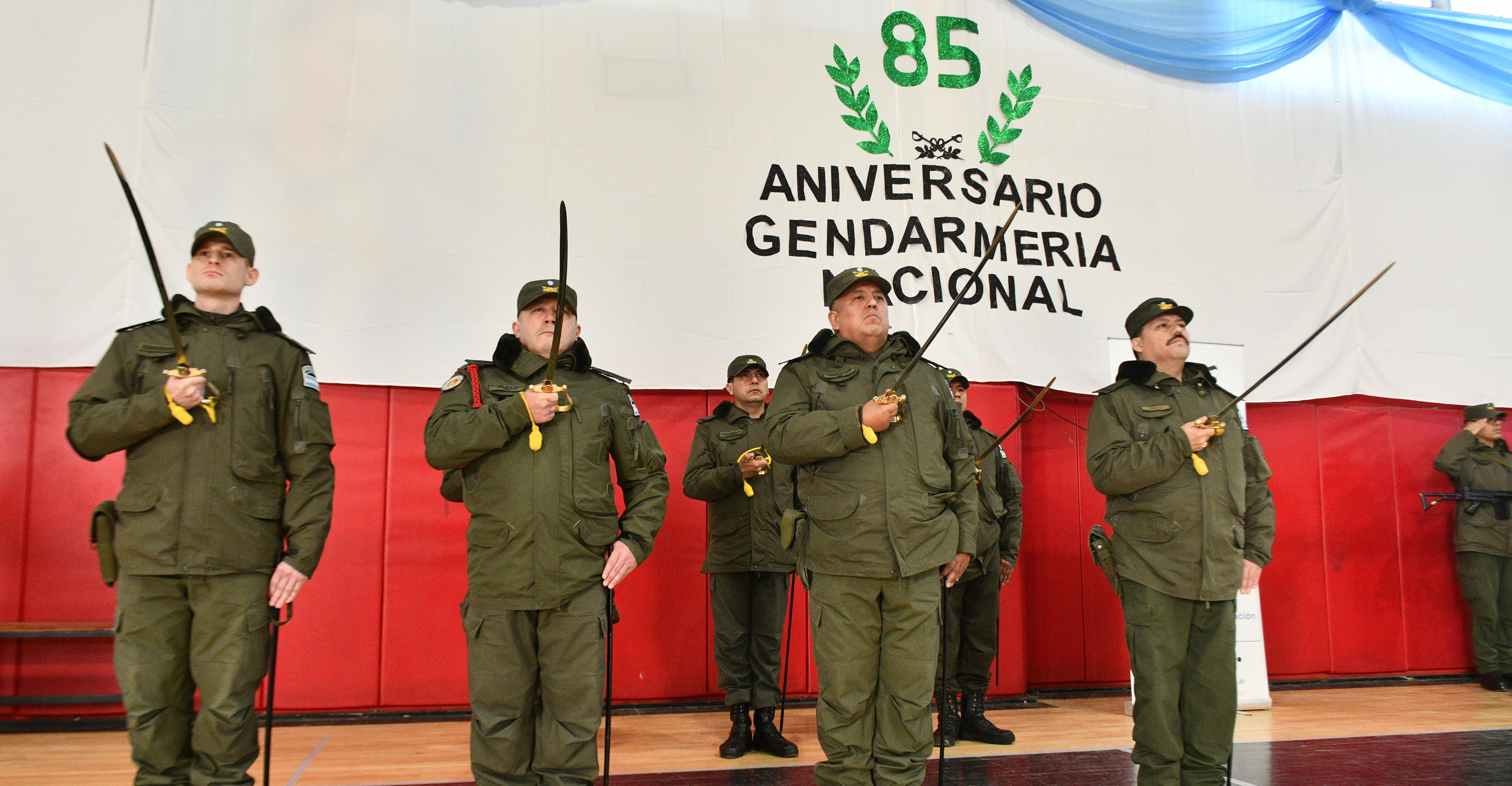 La Región VII celebró los 85 años de la creación de Gendarmería