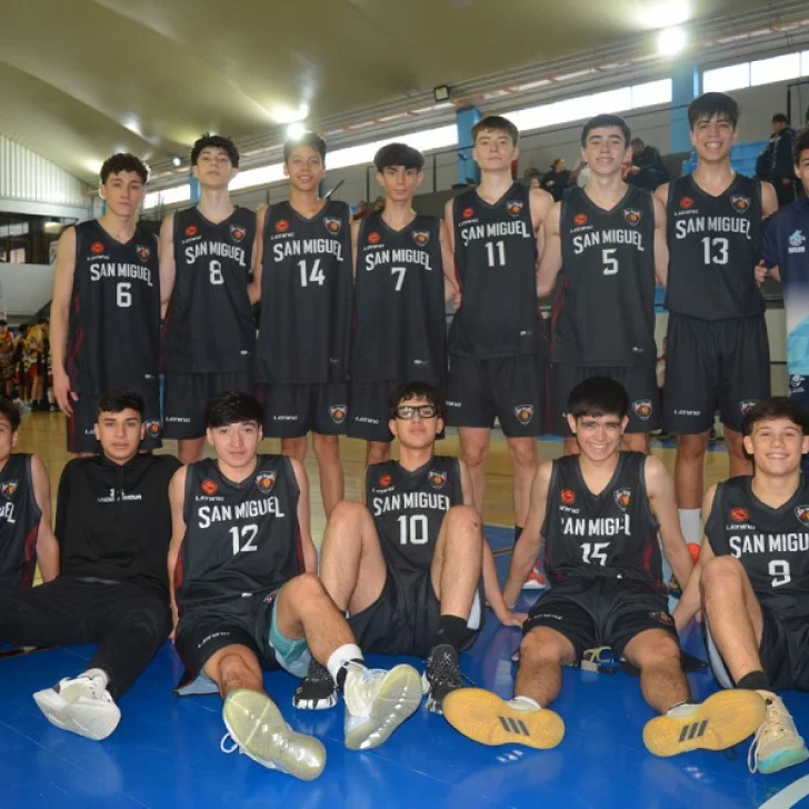 Básquet U17: San Miguel e Hispano de Río Gallegos juegan en Neuquén