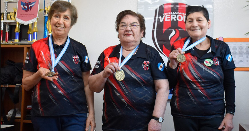 Marta, Amalia y Flor representarán a Santa Cruz en la instancia nacional de los Juegos Evita