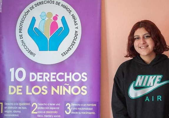 Marilina Oyarzún, la voz de Santa Cruz en el Consejo de Adolescentes