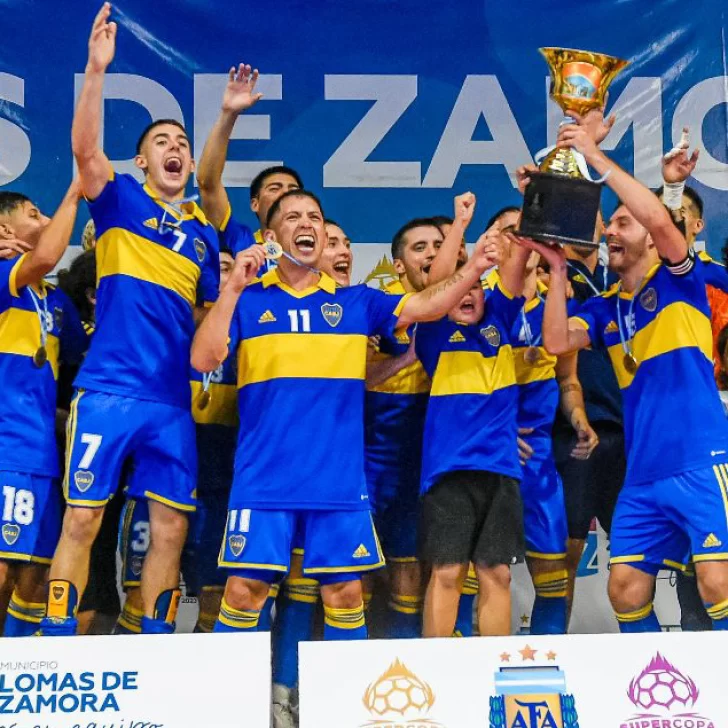 Futsal: Boca Juniors juega con la selección de Río Gallegos en el Boxing Club