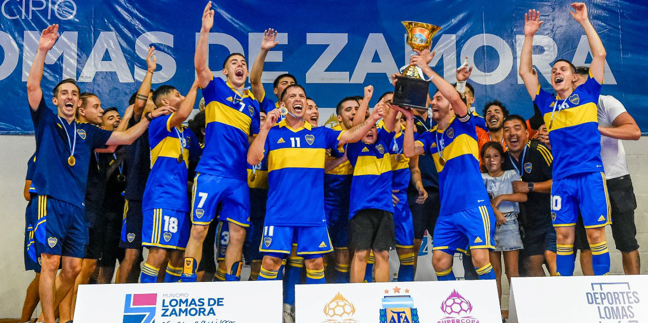Futsal: Boca Juniors juega con la selección de Río Gallegos en el Boxing Club