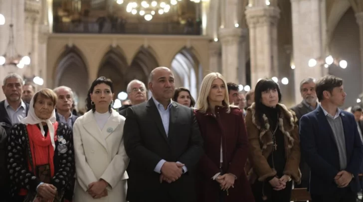 La hermana de Cristina Fernández de Kirchner participó en la misa por la paz en la Basílica de Luján