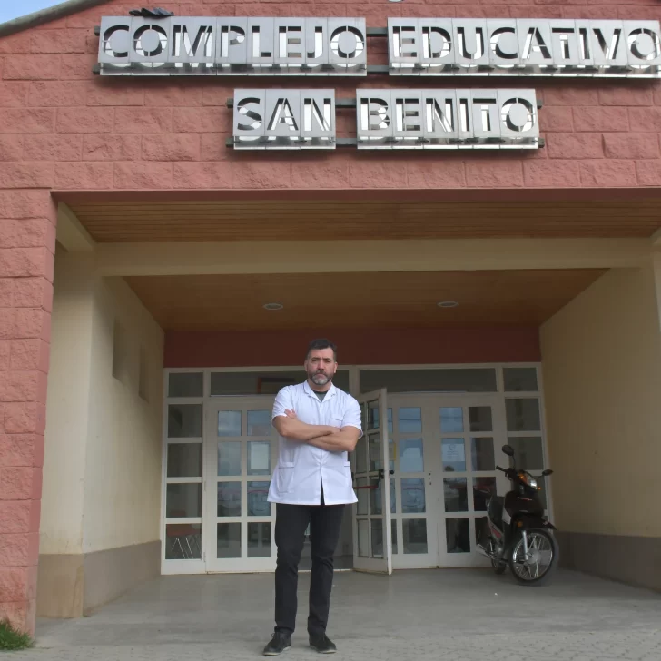Pablo Barría: “Quiero que los alumnos aprendan a creer en ellos”