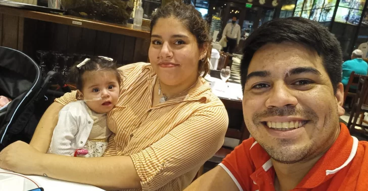 Alaia, la niña que llegó para enseñar su alegría y fortaleza