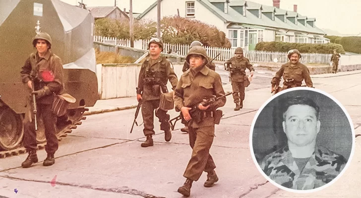 Carlos Esteban, el comandante que tuvo a cargo al soldado José Honorio Ortega