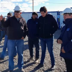 Avanza la obra del Interconectado en El Pluma-Perito Moreno