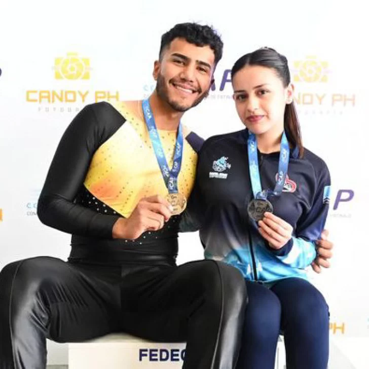 Alicia Kirchner felicitó a la patinadora Abril Ortega por el podio en la clasificación mundial