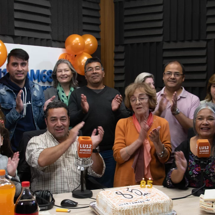 La Radio LU12 AM680, “Decana de la Patagonia”, celebró sus 85 años de vida con la gente
