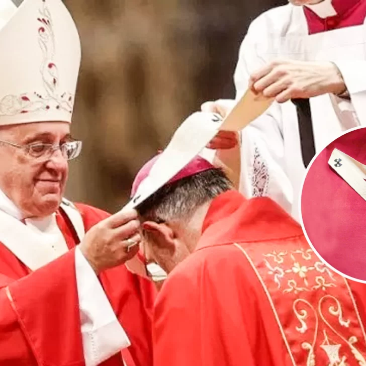 El papa Francisco entregó el palio bendecido a Jorge García Cuerva, nuevo arzobispo de Buenos Aires