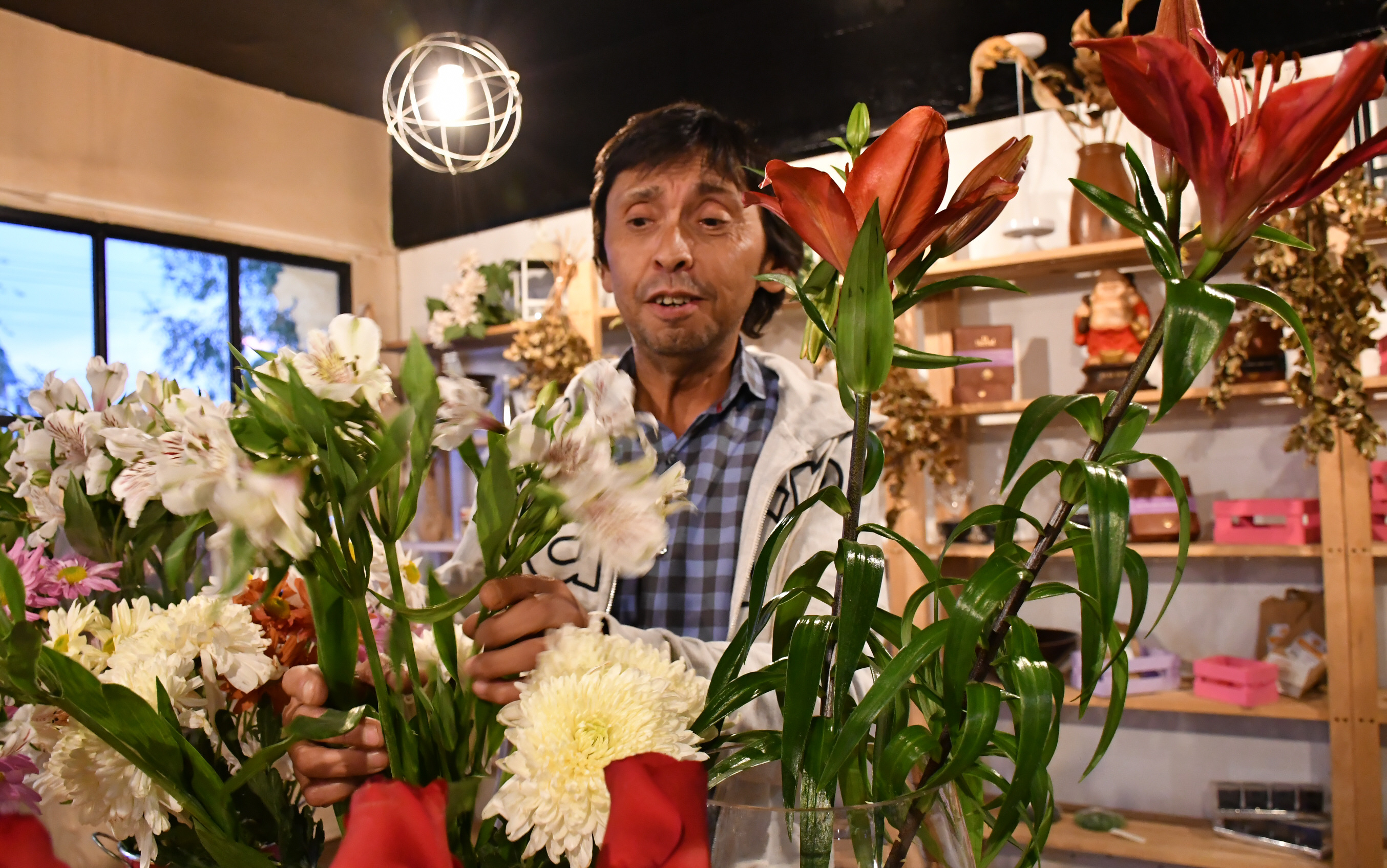 Historias del Día del Trabajador: Jorge Ritter y la nueva experiencia de ser florista Historias del Día del Trabajador: Jorge Ritter y la nueva experiencia de ser florista