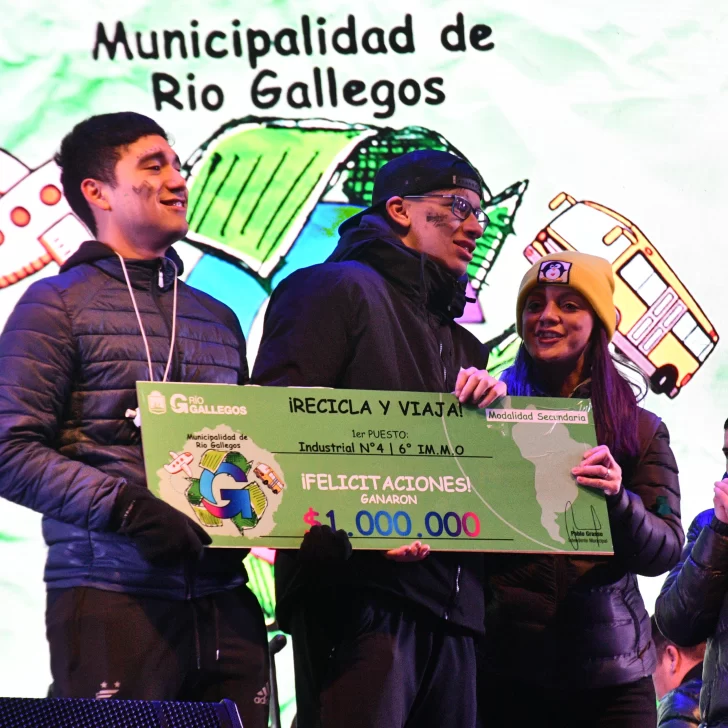 “Barilo, Barilo, nos vamos a Barilo”: el Industrial 4 ganó el concurso “Reciclá y Viajá”