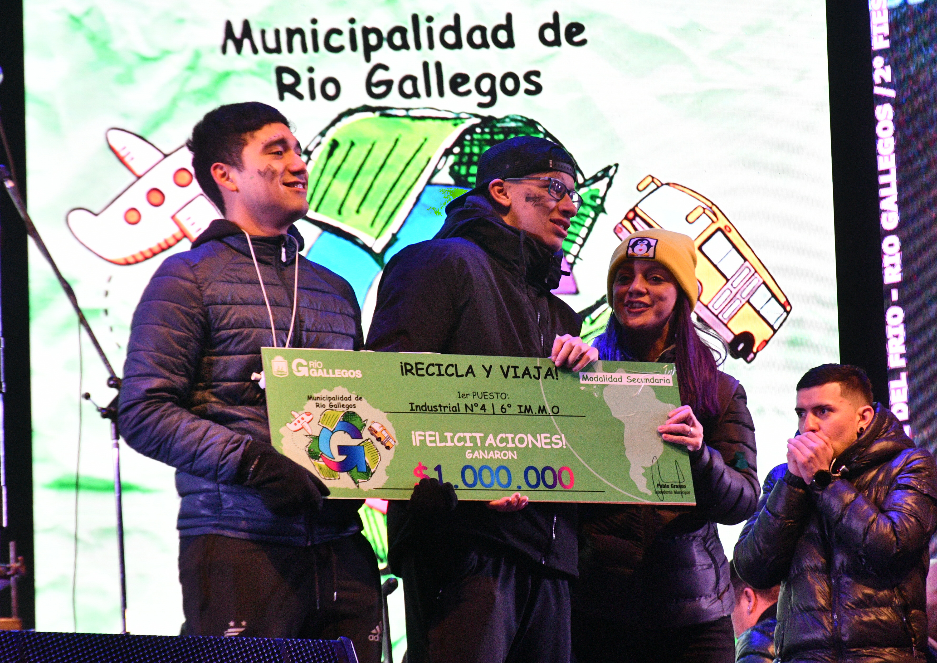 “Barilo, Barilo, nos vamos a Barilo”: el Industrial 4 ganó el concurso “Reciclá y Viajá”