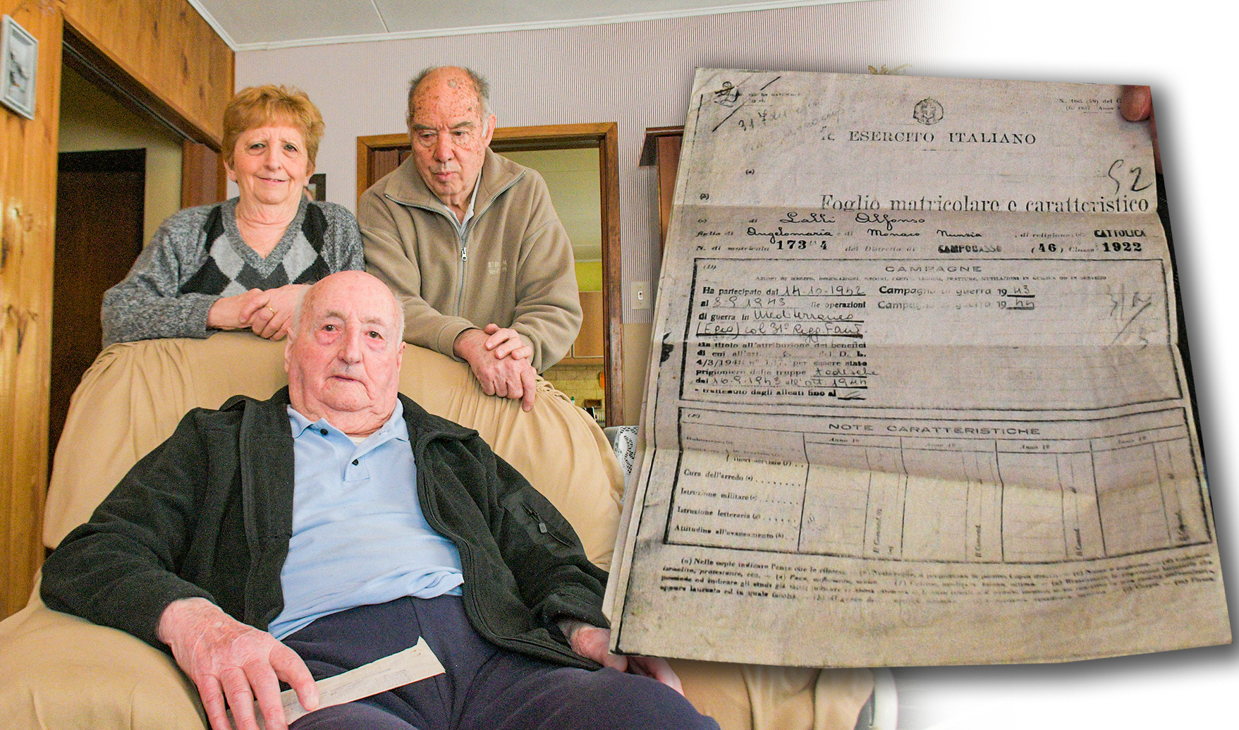 ¡Congratulazioni!: el vecino Alfonsino Lalli cumple 100 años ¡Congratulazioni!: el vecino Alfonsino Lalli cumple 100 años