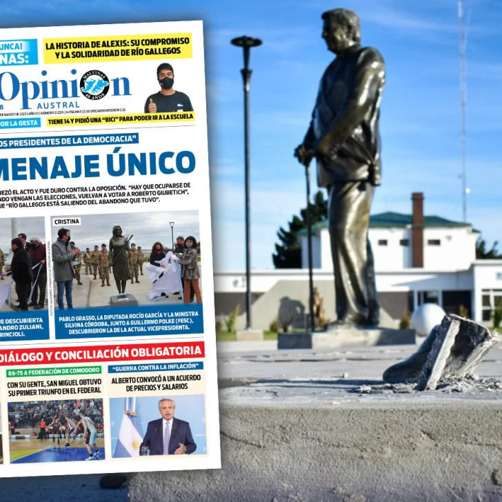 La destrucción de la escultura de CFK que encierra un acto de odio La destrucción de la escultura de CFK que encierra un acto de odio