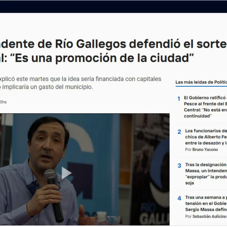 De las veredas calefaccionadas a la provincia que no paga los sueldos De las veredas calefaccionadas a la provincia que no paga los sueldos