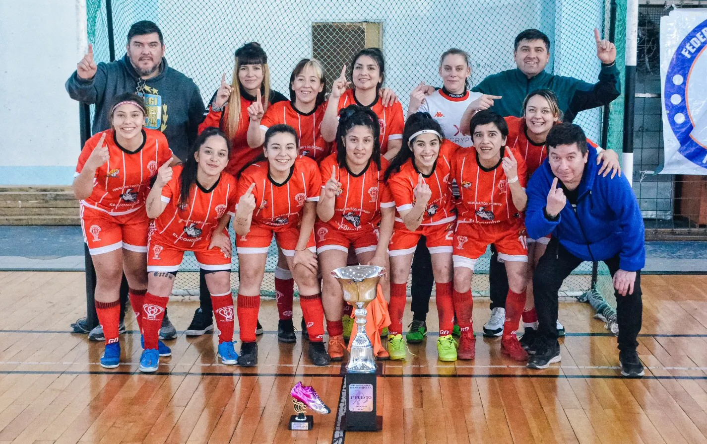 Huracán de Río Gallegos ganó el Regional de Futsal Femenino en Río Turbio