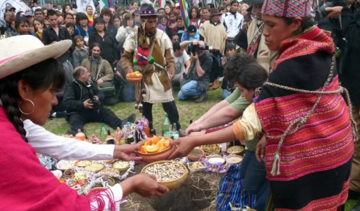 Vuelven las celebraciones populares por la Pachamama