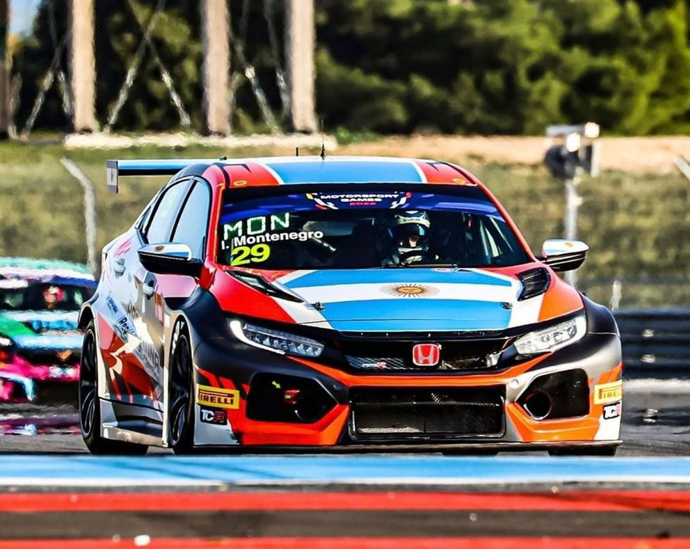 Ignacio Montenegro salió 4° en Francia y fue el mejor sudamericano en los FIA MotorSport Games