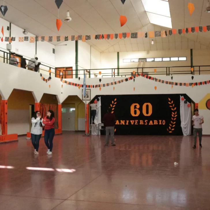 El secundario “Nicolás Avellaneda” celebra 60 años en Caleta Olivia