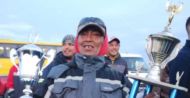Torneo de Pesca: 1° puesto y Copa Challenger para el pescador Mario Vargas