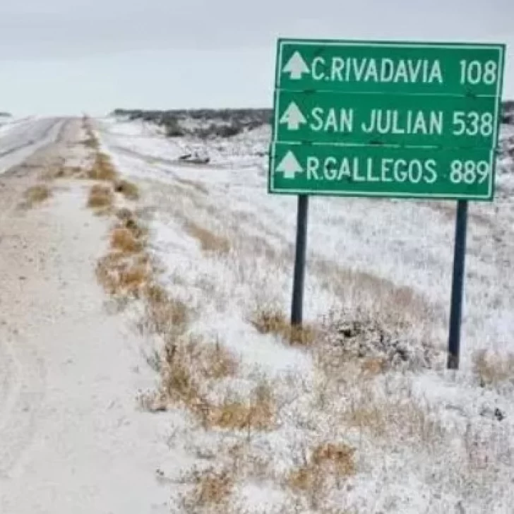 Impacto del invierno en la campaña: Grasso llegó a Río Turbio, Belloni y Polke reprogramados por la nieve